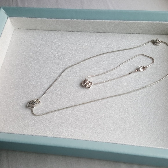 Hearts Necklace and bracelet set - Picture 2 of 2